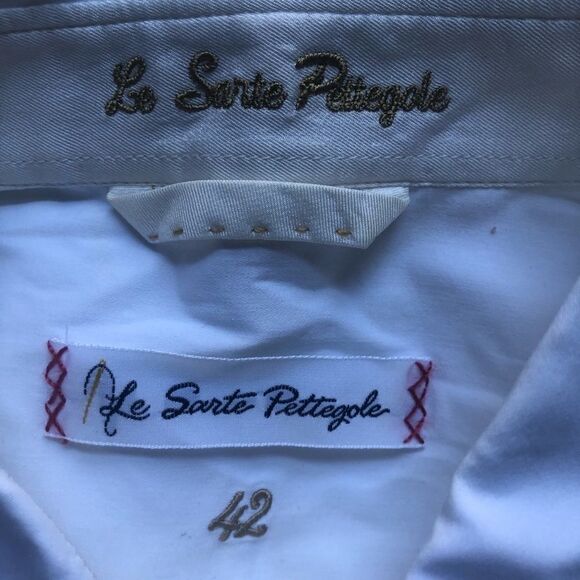BLOUSE, LE Sarte Pettegole Blouse, white 42 - Picture 3 of 7